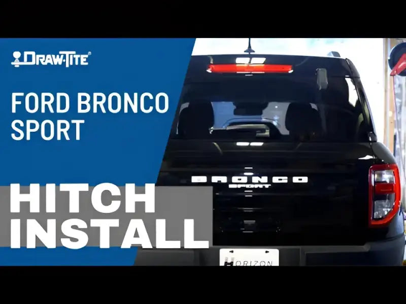 Draw Tite Bronco Sport Hitch Install, exterior, truck accessories, RV, off-road, Towing & Hitches, Towing | Trailer | Axles | Brakes | Boat, AVADA - Best Sellers