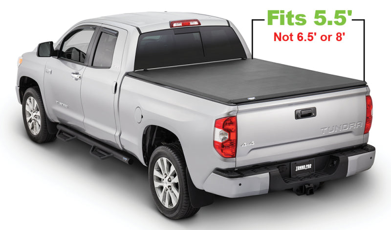 Tonno Pro 42-508 Tonno Pro 14-19 Toyota Tundra 5.5ft Fleetside Tonno Fold Tri-Fold Tonneau Cover