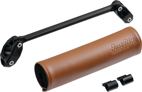 Handlebar Bar Pad Set 200mm Brown Pad W/220mm Brace - ZETA
