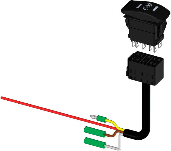 KFI Wire Harness Accessories 106940 - Hydraulic Actuator