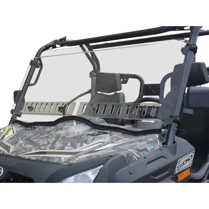 SPIKE 77-3100 Full Wndshld Dual Vent Tinted Cf Moto U Force