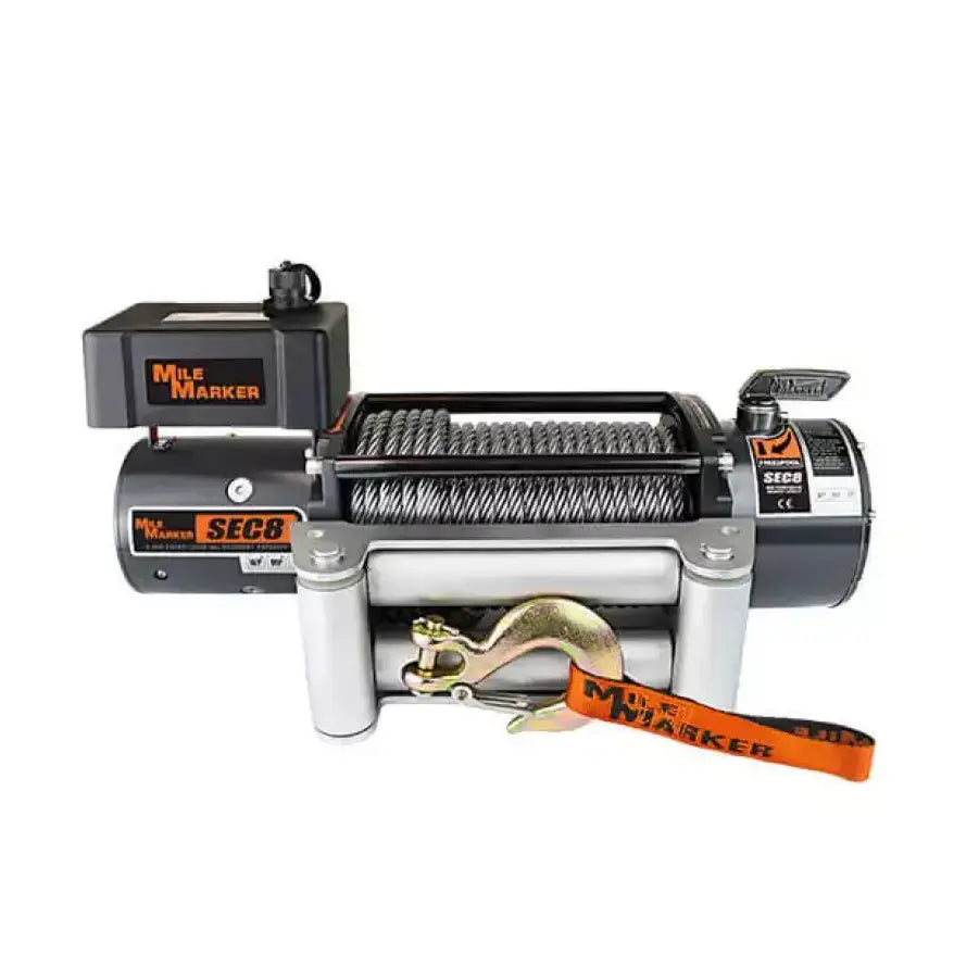 77-50141W Milemarker 12V Winch 4.8 Hp Series