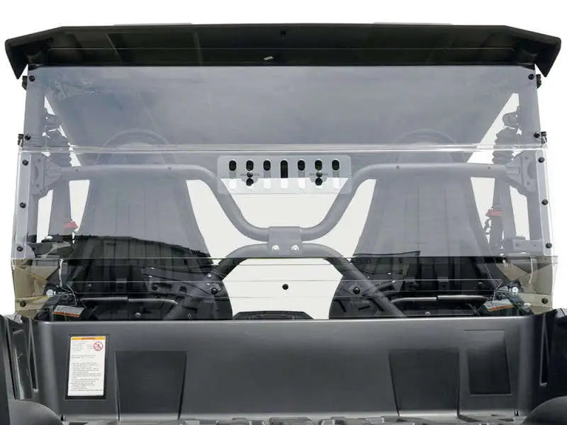 77-7350V-R Spike Rear Windshield W/Vent Yam - Windshield/Windscreen