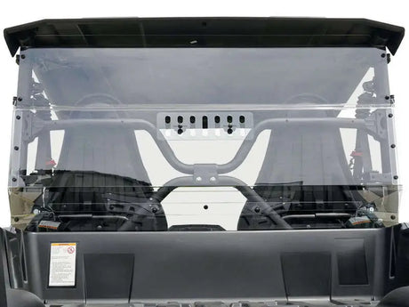 77-7350V-R Spike Rear Windshield W/Vent Yam - Windshield/Windscreen