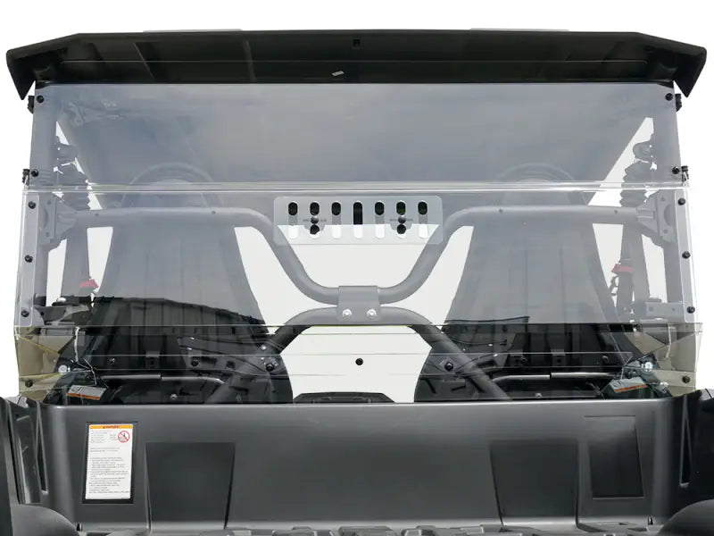 77-7350V-R Spike Rear Windshield W/Vent Yam - Windshield/Windscreen