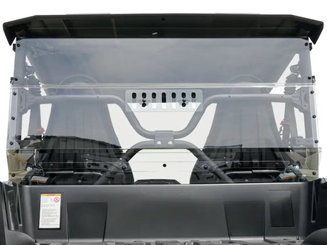 77-7350V-R Spike Rear Windshield W/Vent Yam - Windshield/Windscreen