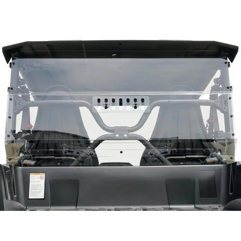 77-7350V-R Spike Rear Windshield W/Vent Yam - Windshield/Windscreen