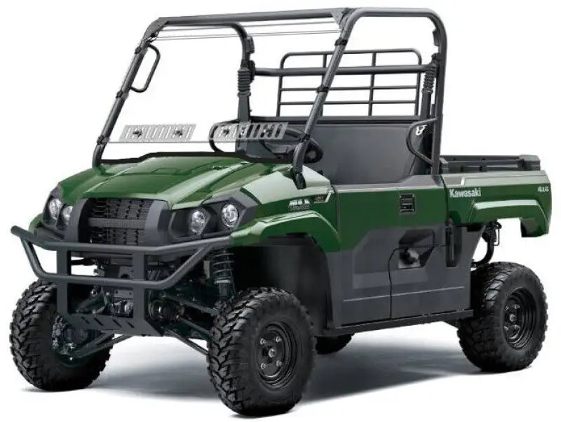 77-8850 Spike Full Dual Vent Windshield Kaw - Windshield/Windscreen