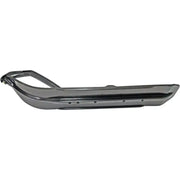 Black plastic snowmobile ski for MTX Pro Skis Pro Skis 77020392 Mtx Pro Skis Black