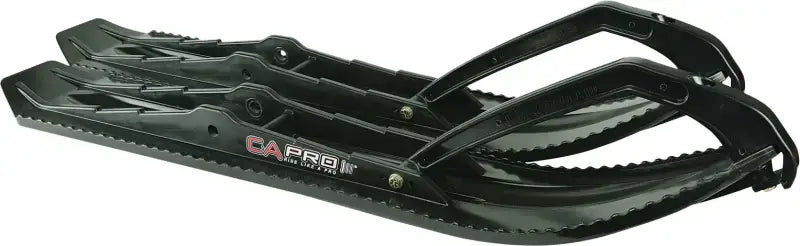 Black snowmobile skis with aggressive tread from 77020399 Boondocking Xtreme Pro, perfect for RV parts & accessories and truck parts