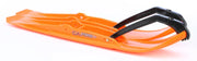 Orange snowmobile ski with black handles for Razor Pro Skis Orange Pair