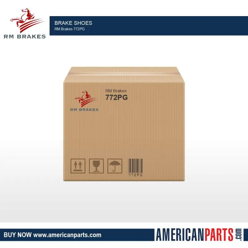 772PG R/M Brakes Brake Shoes - Parking Shoe