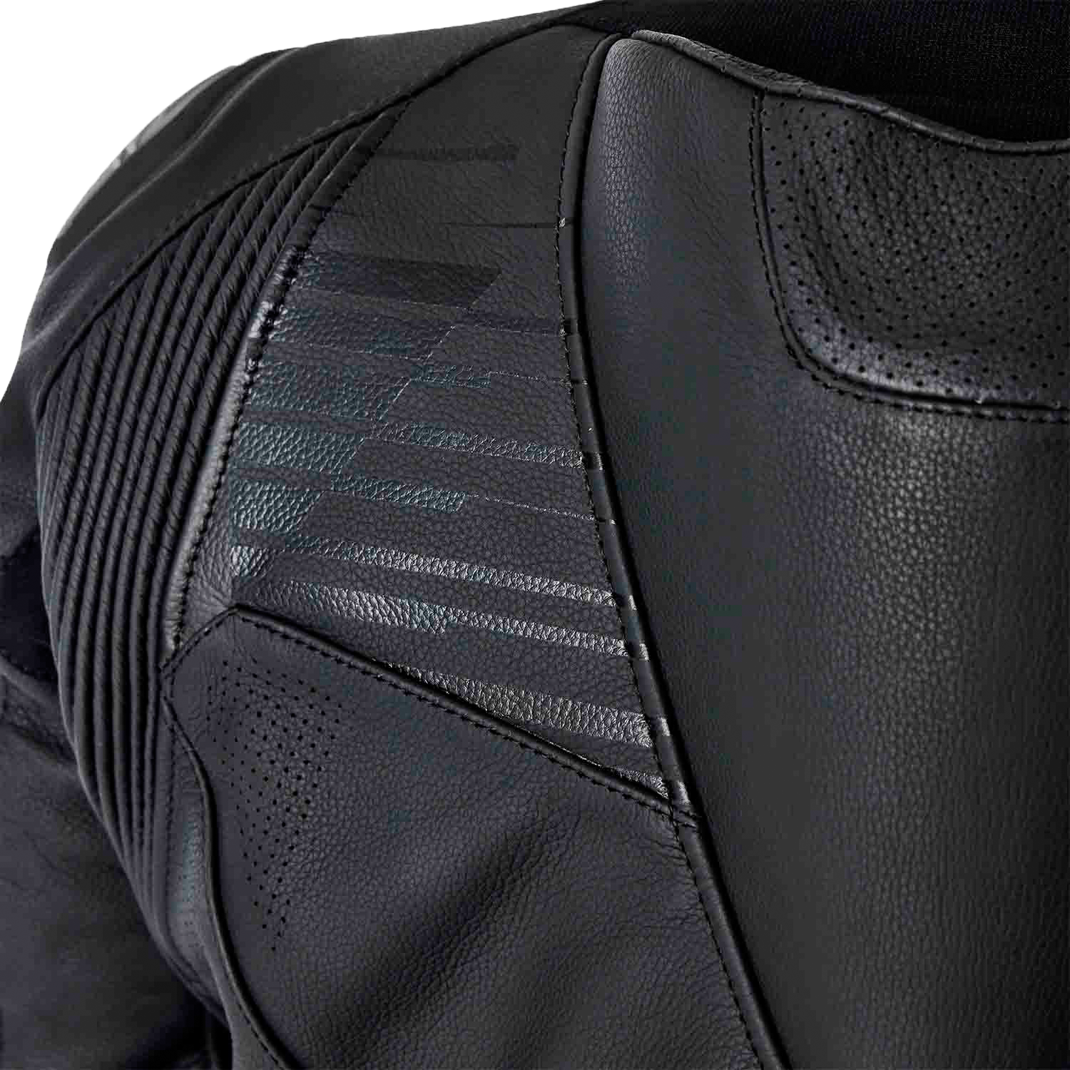 Tractech Evo D3o Jacket Blk/Whi Leather 2x