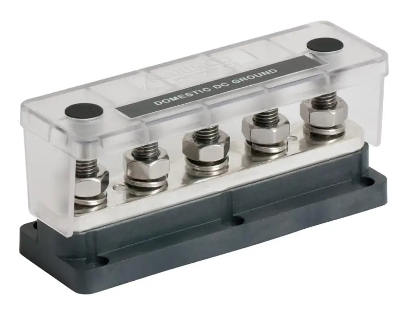 Electrical grounding block with clear cover for BEP Busbar Stud 650A MC5 650A