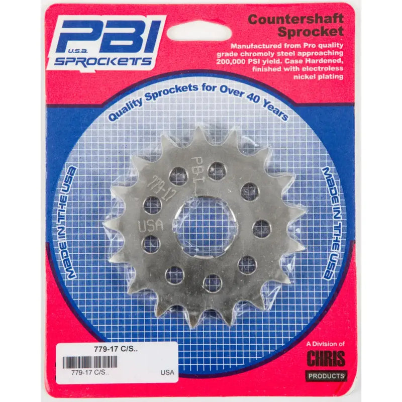 779-17 Front Cs Sprocket Steel 17t 530 Yam - Countershaft