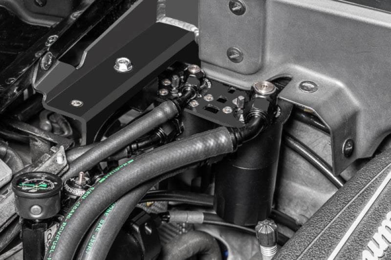 Radium Engineering 20-0859-FL Radium Engineering Dual Catch Can Kit Gallardo LP Fluid Lock