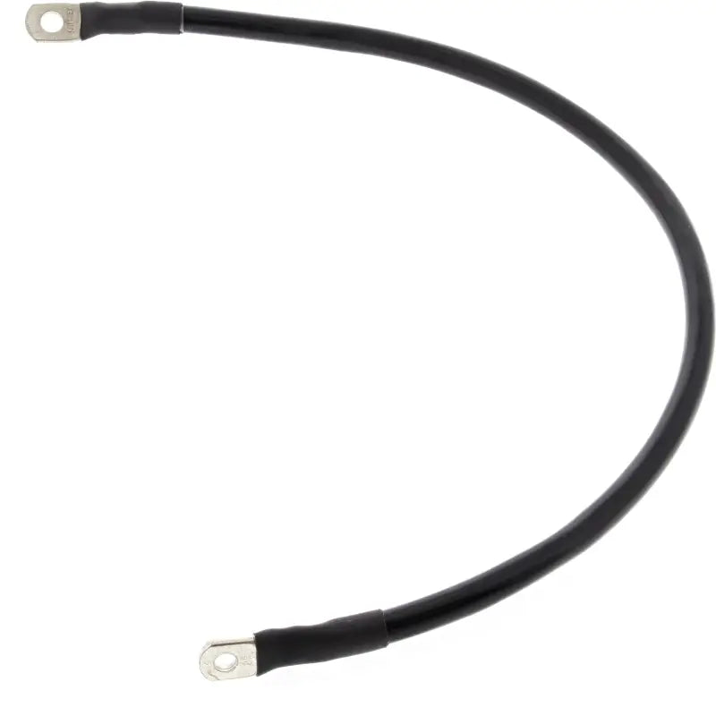 Black battery cable with metal ring terminals for 78-121-1 Battery Cable Black 21