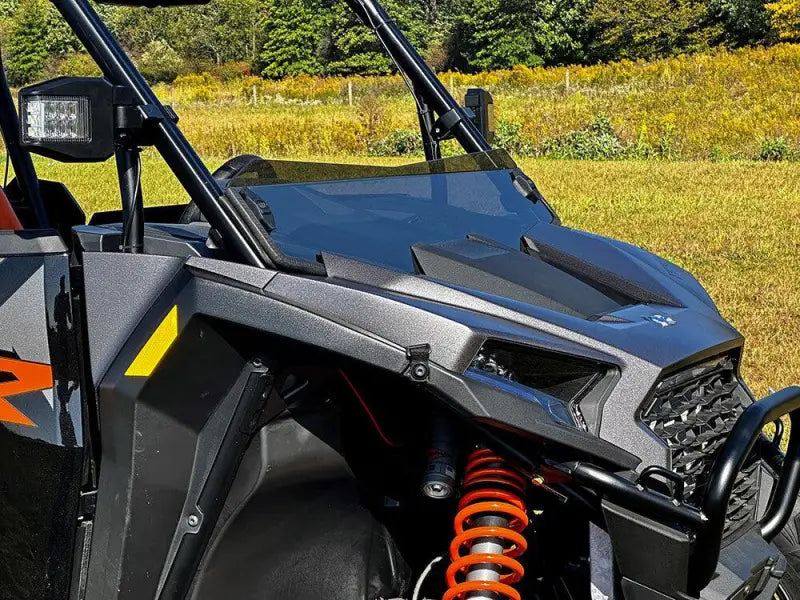 78-4850-T Spike Short Windshield Tinted Polaris Rzr Xp - RV and Auto Parts