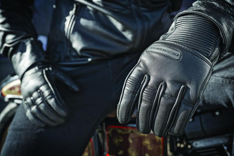 Speed and Strength 880460 Speed and Strength Off the Chain Leather Gloves Black - Small - 880460