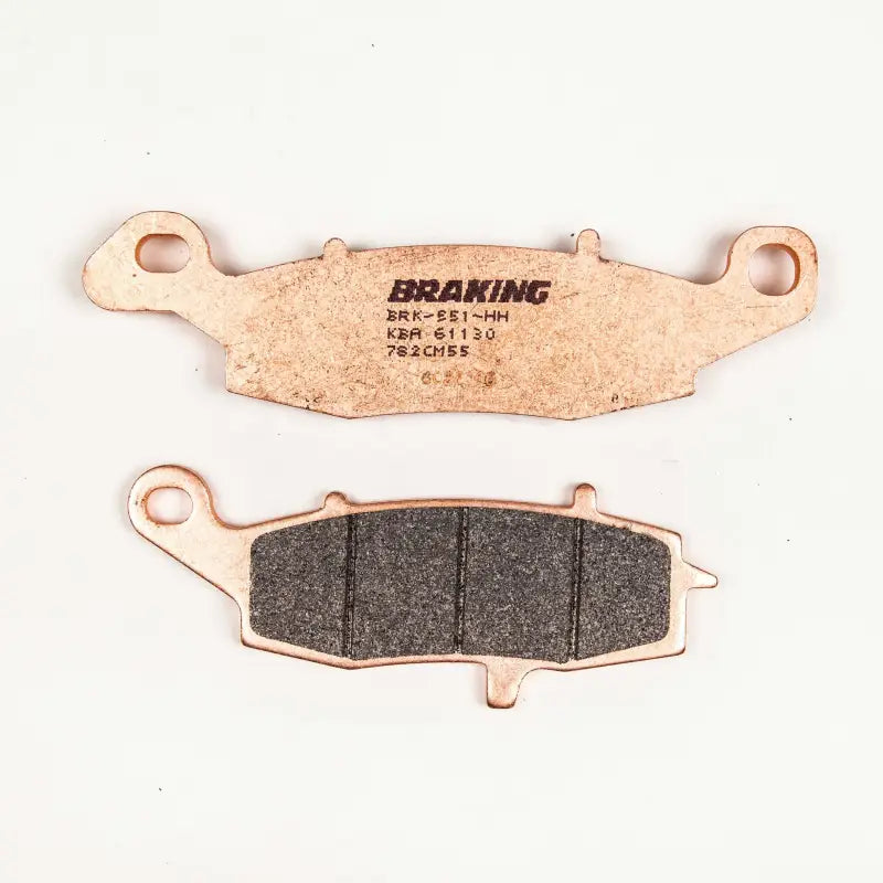 BRAKING 782CM55 Brake Pad Set Sintered Sport