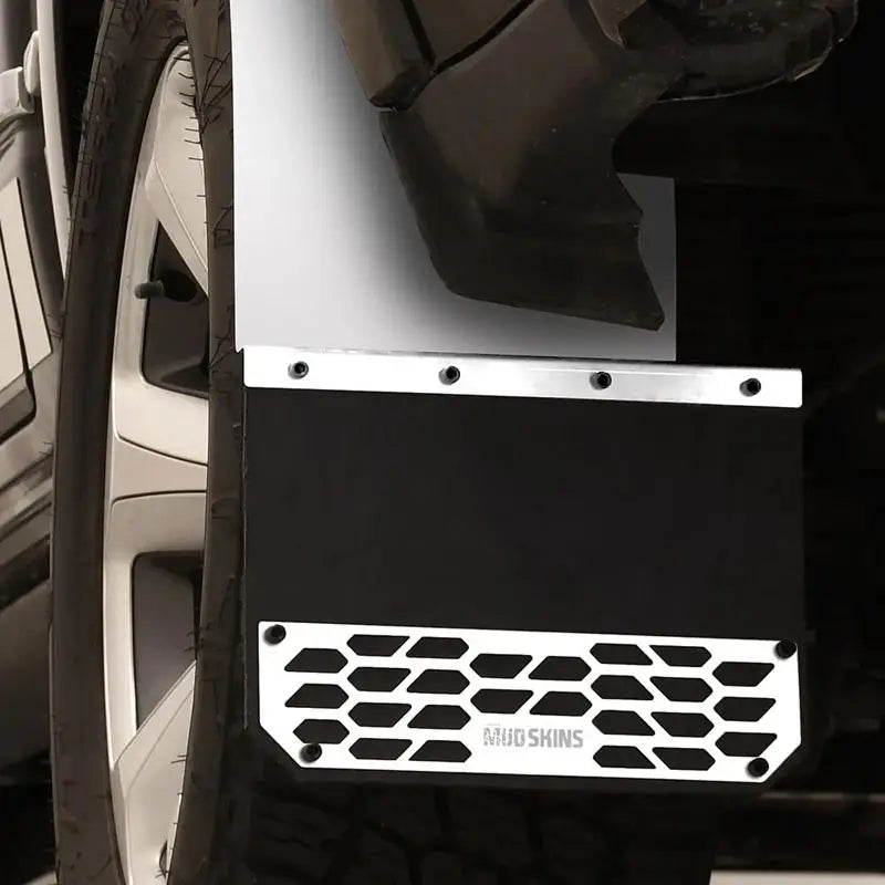 78303 Putco Mud Skins - Polished Stainless Stee - Flap