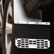 78304 Putco Mud Skins - Polished Stainless Stee - Flap