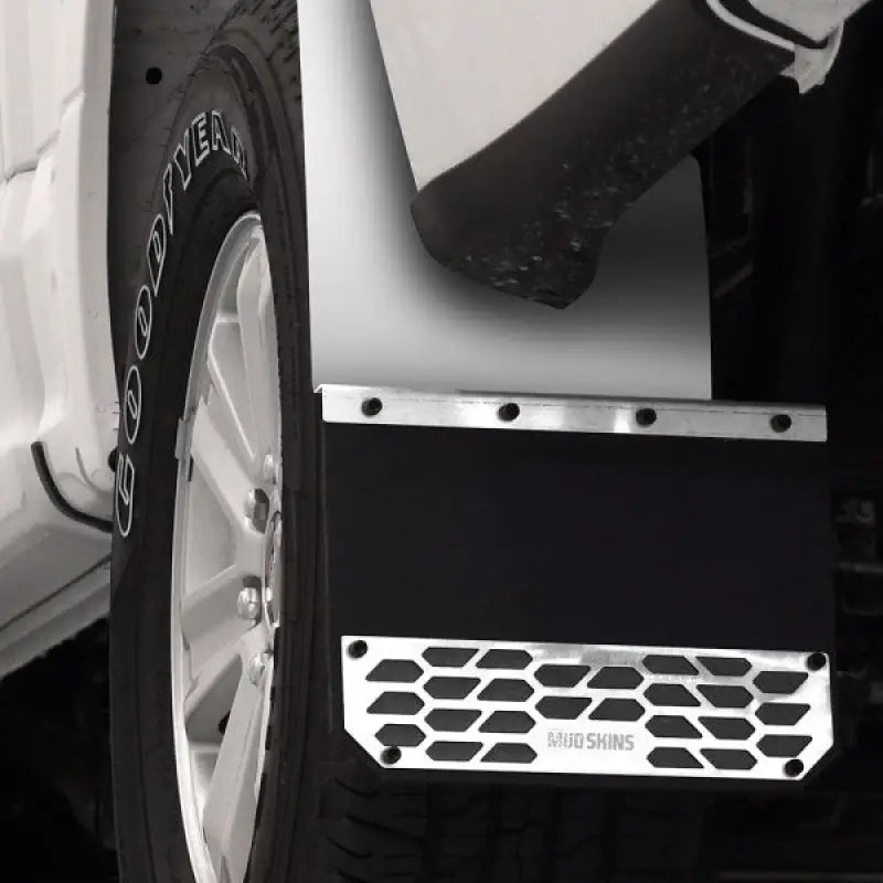 78310 Putco Mud Skins - Polished Stainless Stee - Flap