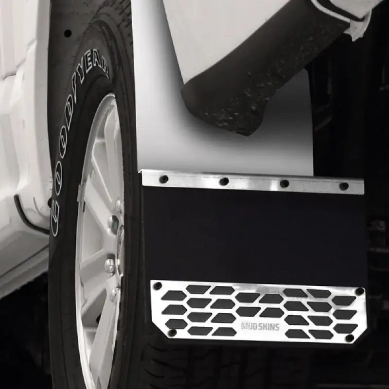 78310 Putco Mud Skins - Polished Stainless Stee - Flap