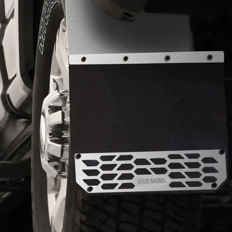 78330 Putco Mud Skins - Polished Stainless Stee - Flap