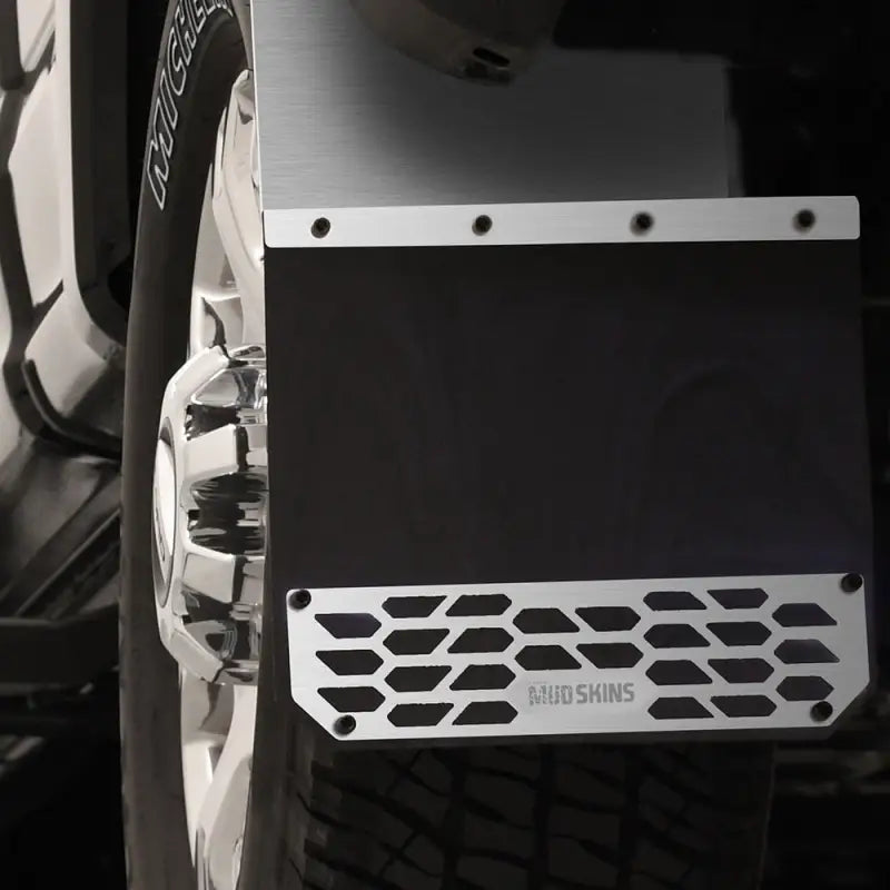 78330 Putco Mud Skins - Polished Stainless Stee - Flap