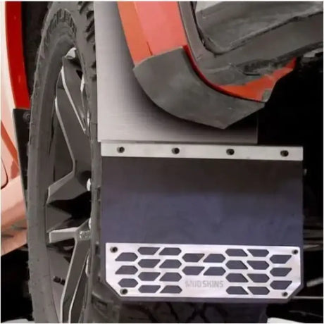 78395 Putco Mud Skins - Polished Stainless Stee - Flap