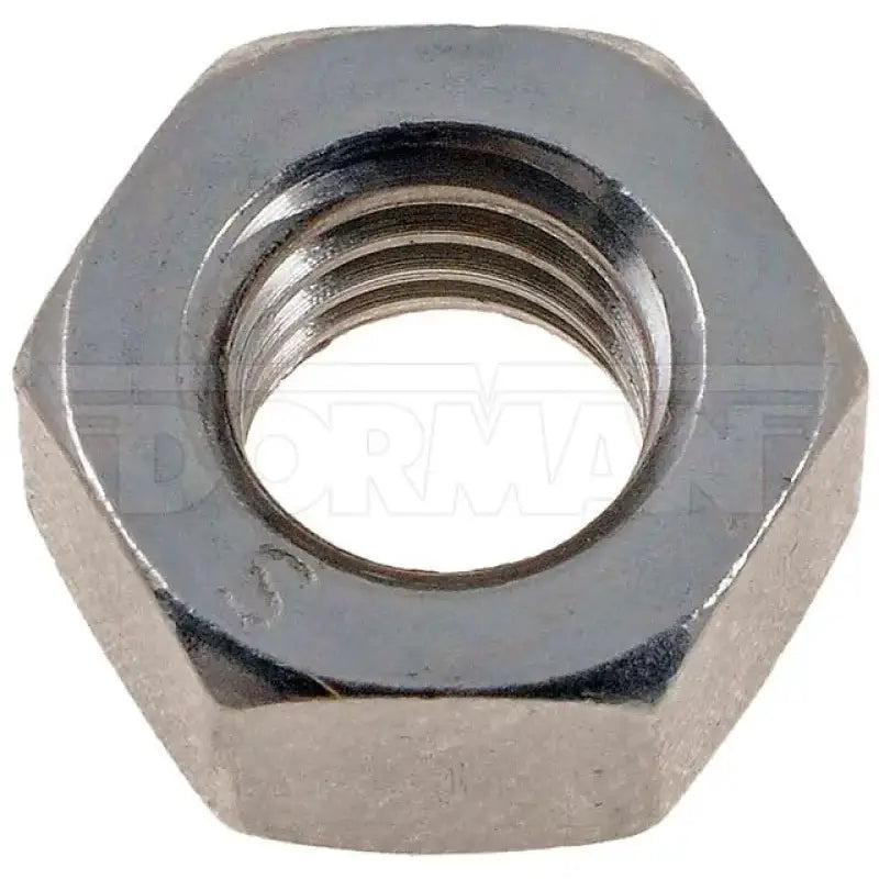 Silver-colored hex nut for truck parts and accessories in the 784-325 Dorman 5/16 18 set