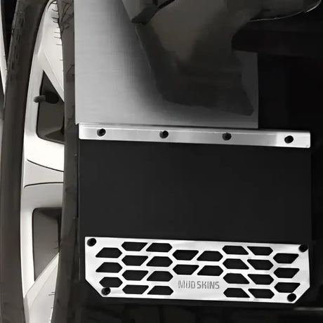 78403 Putco Mud Skins - Brushed Stainless Steel - Flap