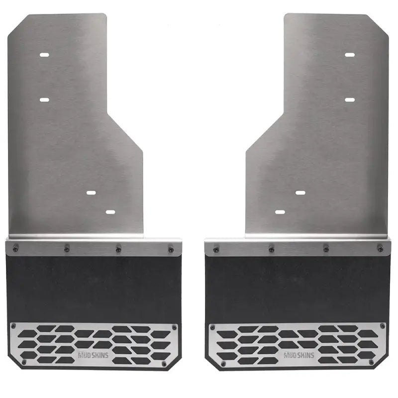 78420 Putco Mud Skins - Brushed Stainless Steel - Flap