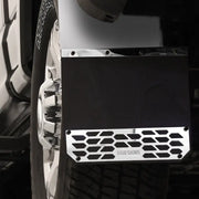 78430 Putco Mud Skins - Brushed Stainless Steel - Flap