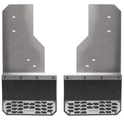 78440 Putco Mud Skins - Brushed Stainless Steel - Flap