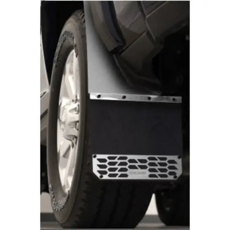 78495 Putco Mud Skins - Brushed Stainless Steel - Flap