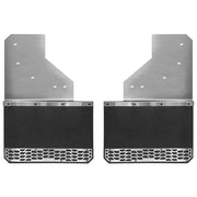 78495 Putco Mud Skins - Brushed Stainless Steel - Flap