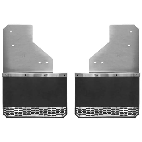 78495 Putco Mud Skins - Brushed Stainless Steel - Flap