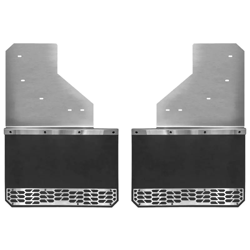 78495 Putco Mud Skins - Brushed Stainless Steel - Flap