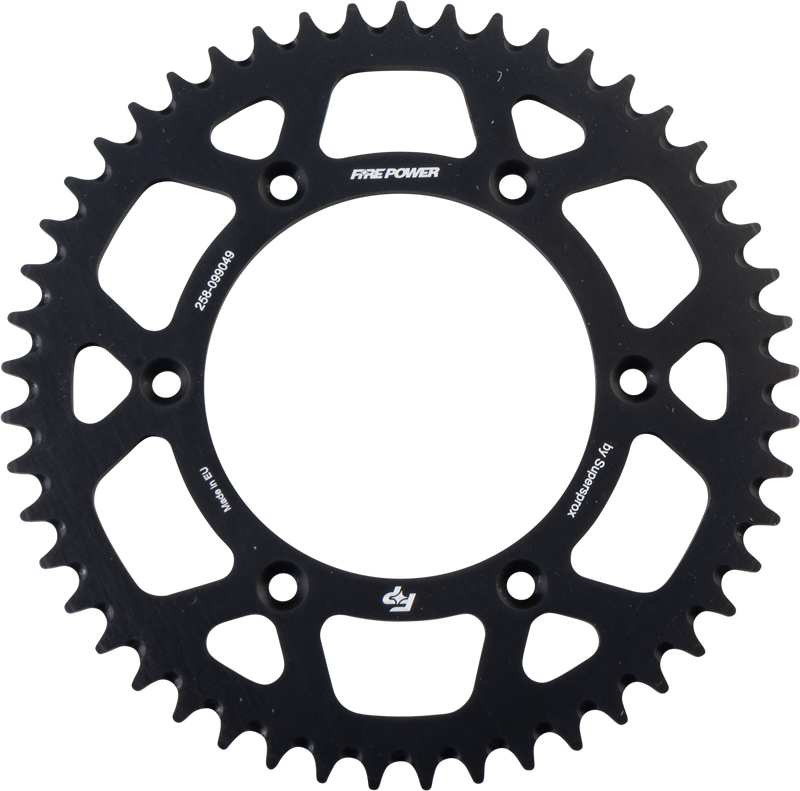 FPA-990-49-BLK Fire Power Rear Sprocket Aluminum 49T Blk