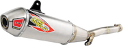 PRO Circuit T-6 Stainless Steel Exhaust System 0132645A - T-6 Slip-ON Removable Spark Arrestor
