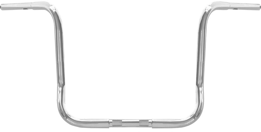 Wild 1 Bagger Bar Handlebars WO577NC - Chrome Chubby 12.5 Ape Hanger Flhx 24-25