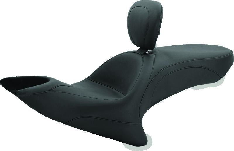 Mustang Motorcycle 79725 Mustang 08-21 Harley Rd King, 06-07 Str Glide 1906-07,00-05 Eagle Touring Solo Seat Diamond - Black