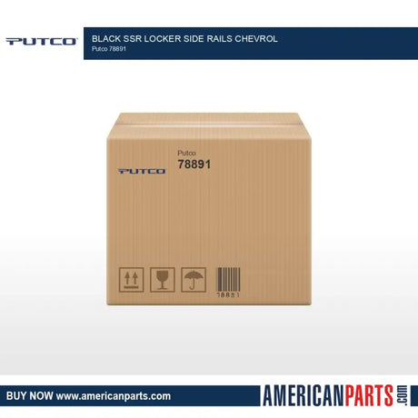 78891 Putco Black Ssr Locker Side Rails Chevrol - Bed Rail