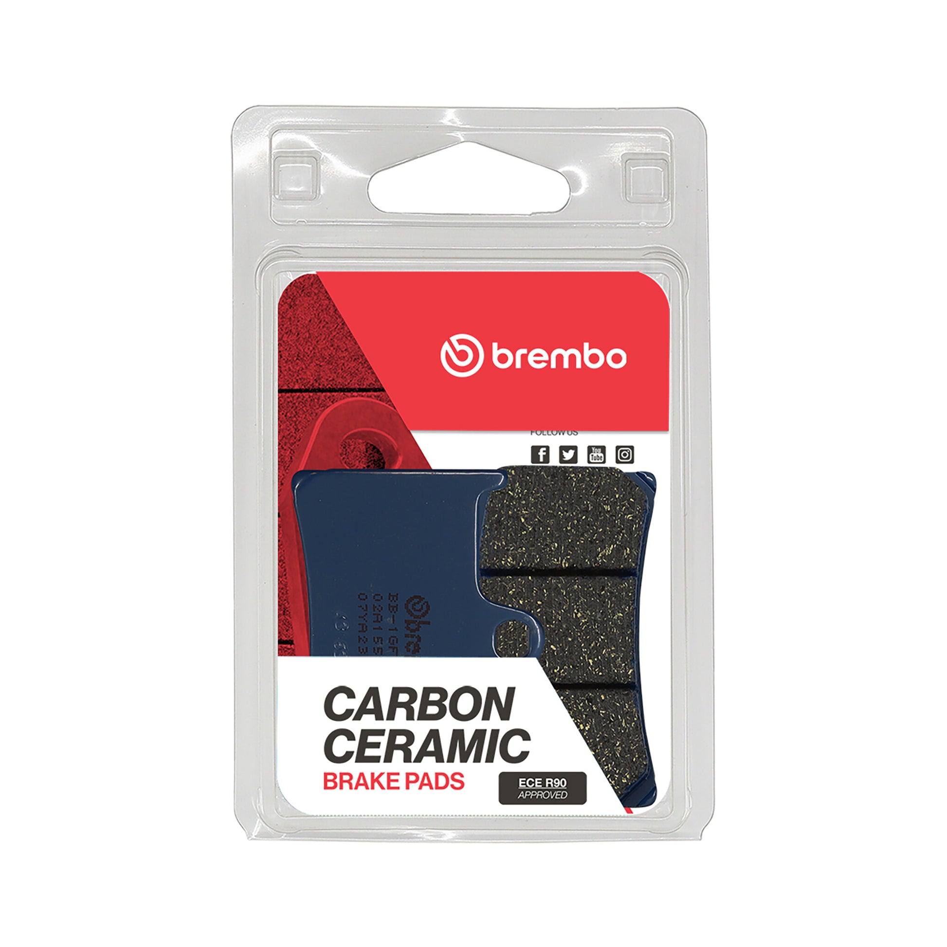 Brembo OEM Organic Brake Pads 07YA2307 - Prime