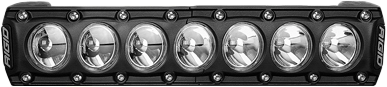 Rigid Revolve Light Bar Illumination 410613 - White 10 Backlight