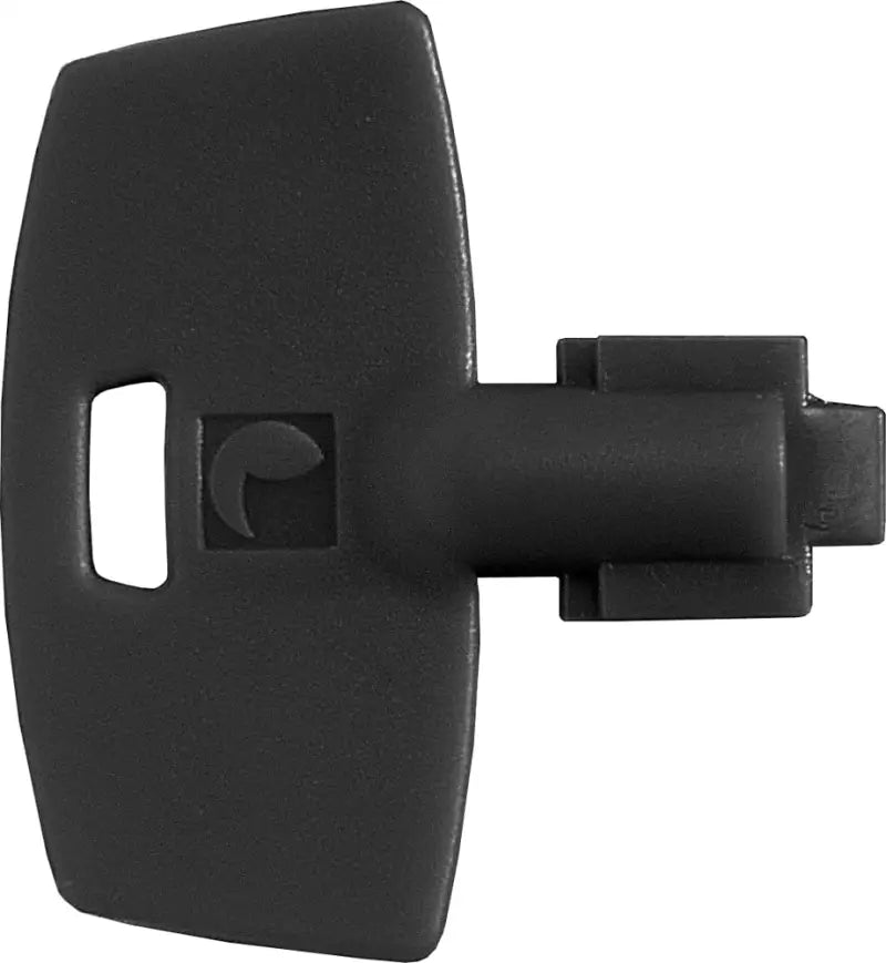 Black replacement key for the 7900200-BSS Blue Sea Switch Battery, designed for marine battery systems.