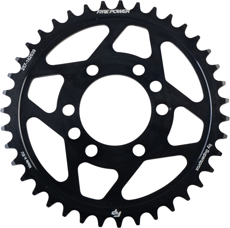 FPS-1826-39-BLK Fire Power Rear Sprocket Steel 39T Blk