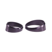 AutoMeter 2234 Autometer or Autogage 2-1/16in Black Angle Rings -- 3 Pack
